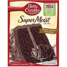Betty Crocker Super Moist Butter Choco Cake Mix 432 g