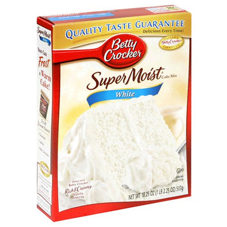 Betty Crocker Super Moist White Cake Mix 461 g