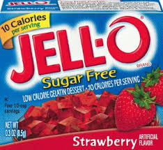 Jell-O Gelatin Dessert Strawberry 85 g