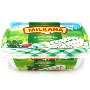 Milkana Cream Cheese Spread Herbs 180 g