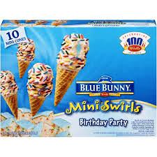 Blue Bunny Vanilla Cone Variety 4.6 oz