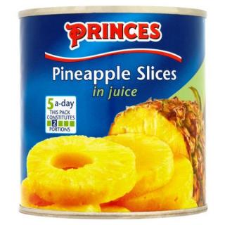 Princes Pineapple Slices In Juice 432 g