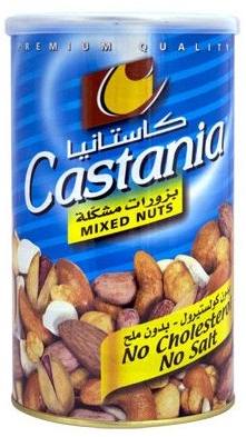 Castania Mixed Nuts No Salt Tin 450 g