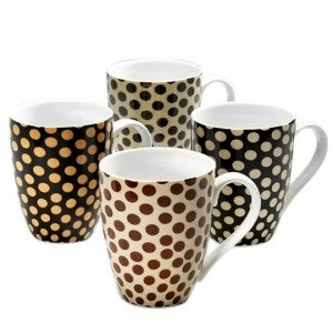 Symphony Dots Mug Set x4