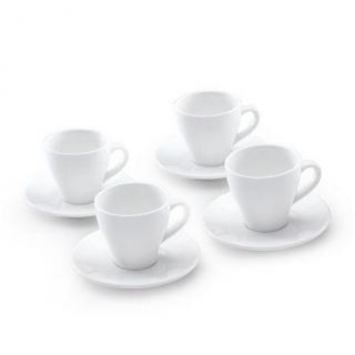 Symphony Espresso Jazz Tea Cup & Saucer x4