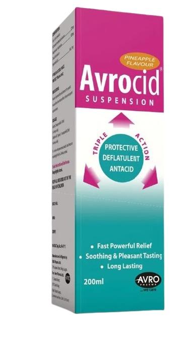 Avrocid Defatulent Antacid 200 ml