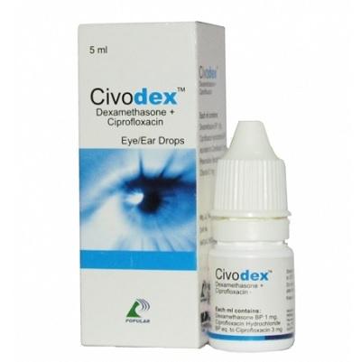 Civodex Eye/Ear Drops 5 ml