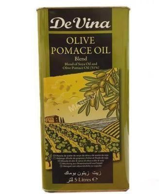 De Vina Olive Pomace Oil Blend 5 L