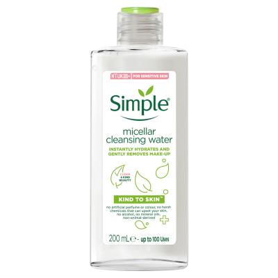 Simple Micellar Cleansing Water Kind To Skin 200 ml