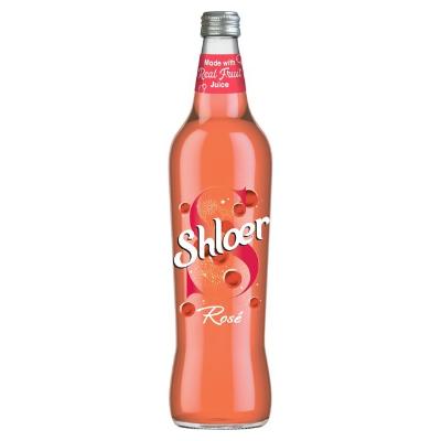 Shloer Sparkling Fruit Drink Rose 750 ml x6