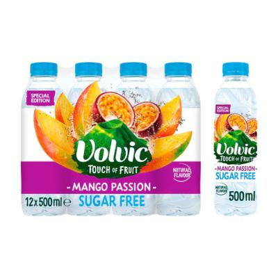 Volvic Touch of Fruit Sugar Free Mango Passion 50 cl x12