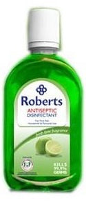 Roberts Antiseptic Disinfectant Lime Fresh 500 ml