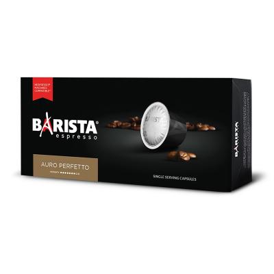 Barista Espresso Auro Perfetto Coffee Capsules 60 g x10