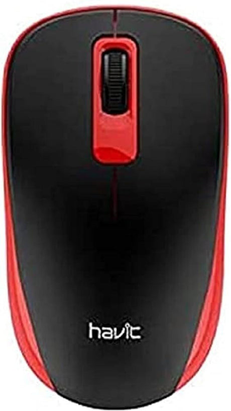 Havit Hv-Ms626Gt Wireless Mouse -¬†Black + Red