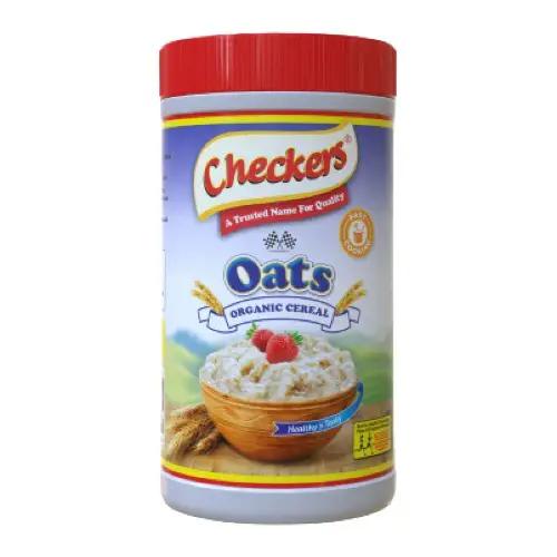 Checkers Organic Cereal Oats Jar 375 g