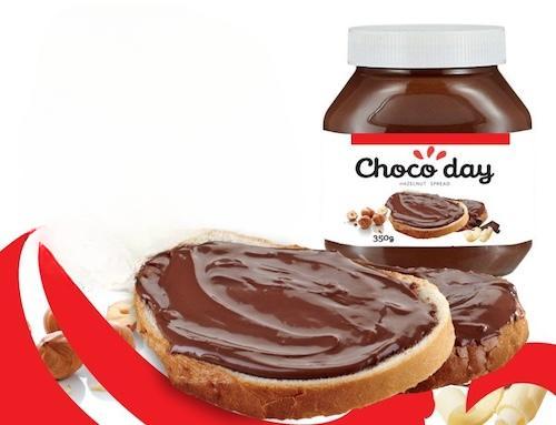 Choco Day Plain Hazelnut Cacao Cream Spread 350 g