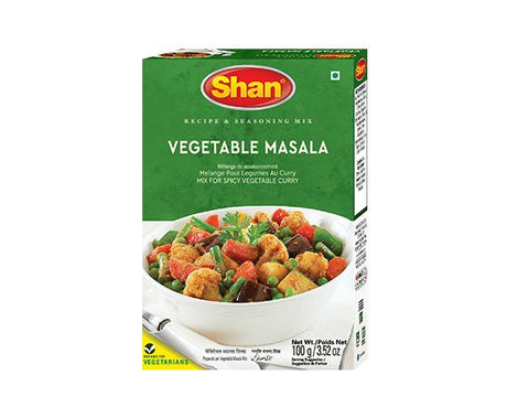 Shan Vegetable Masala Recipe & Seasoning Mix 100 g