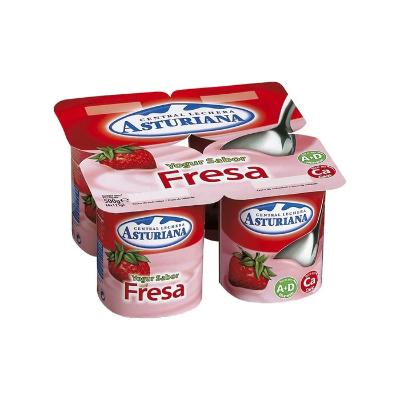 Asturiana Creamy Yoghurt Strawberry 125 g x4