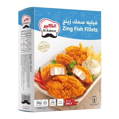 Al Kabeer Zing Fish Fillets 390 g