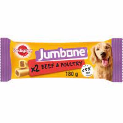 Pedigree Jumbone Stick Beef & Poultry 180 g x2