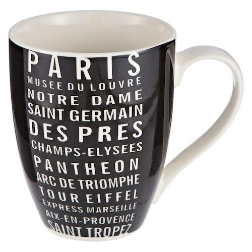 Symphony Tram Signs Mug Set 4 Pieces 300 ml SY6064