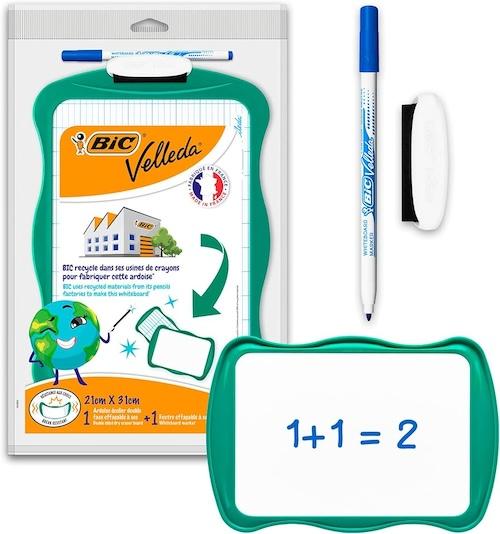 Bic Velleda Double Sided Dry Erase Board With Marker 20 x 31 cm