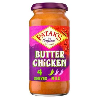 Patak's Butter Chicken Cooking Sauce Mild 450 g