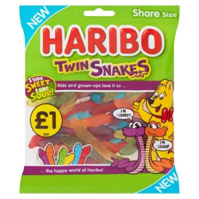 Haribo Twin Snakes 160 g