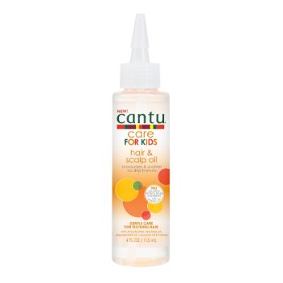 Cantu Care For Kids Hair & Scalp Oil Shea Butter, Tea Tree Oil, Peppermint & Coconut Oil & Honey 113 ml