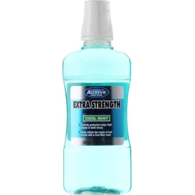 Beauty Formulas Active Mouthwash Extra Strength Cool Mint 500 ml