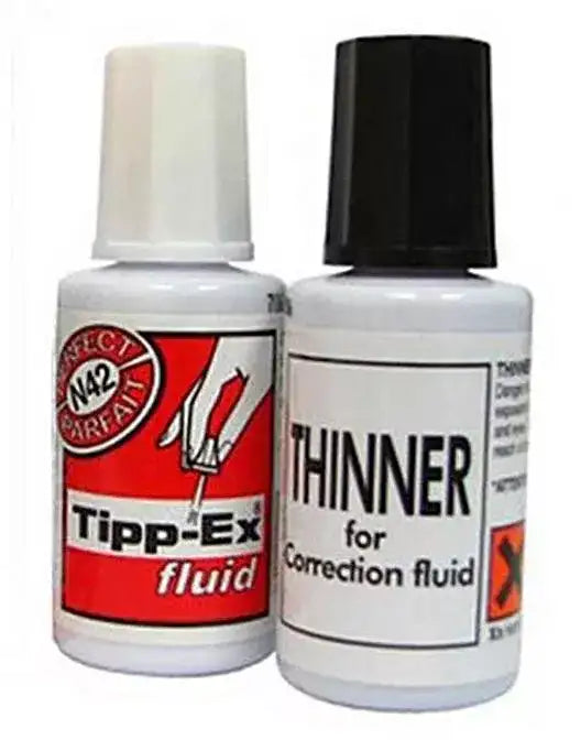 Tipp-Ex Correction Fluid + Thinner 20 ml