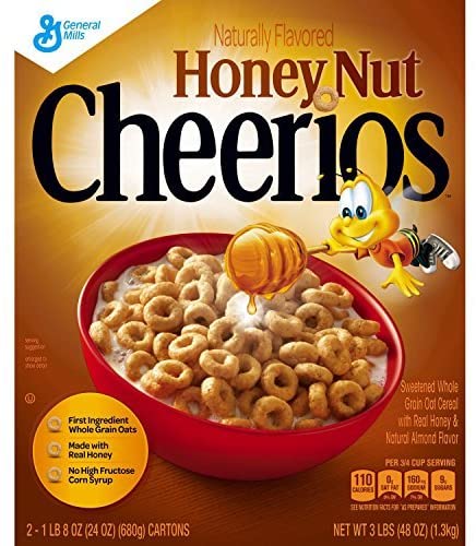 Cheerios Honey Nut Cereal 680 g