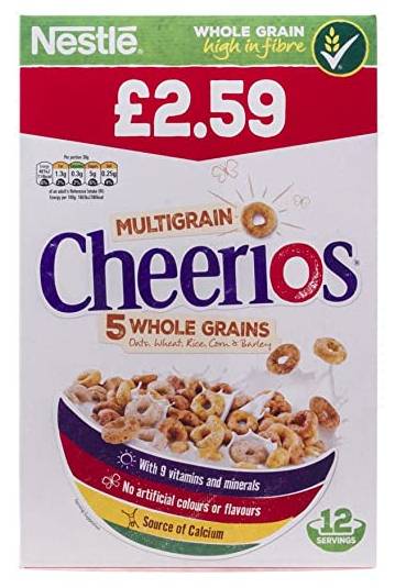 Cheerios 100% Whole Grain Cereal 375 g