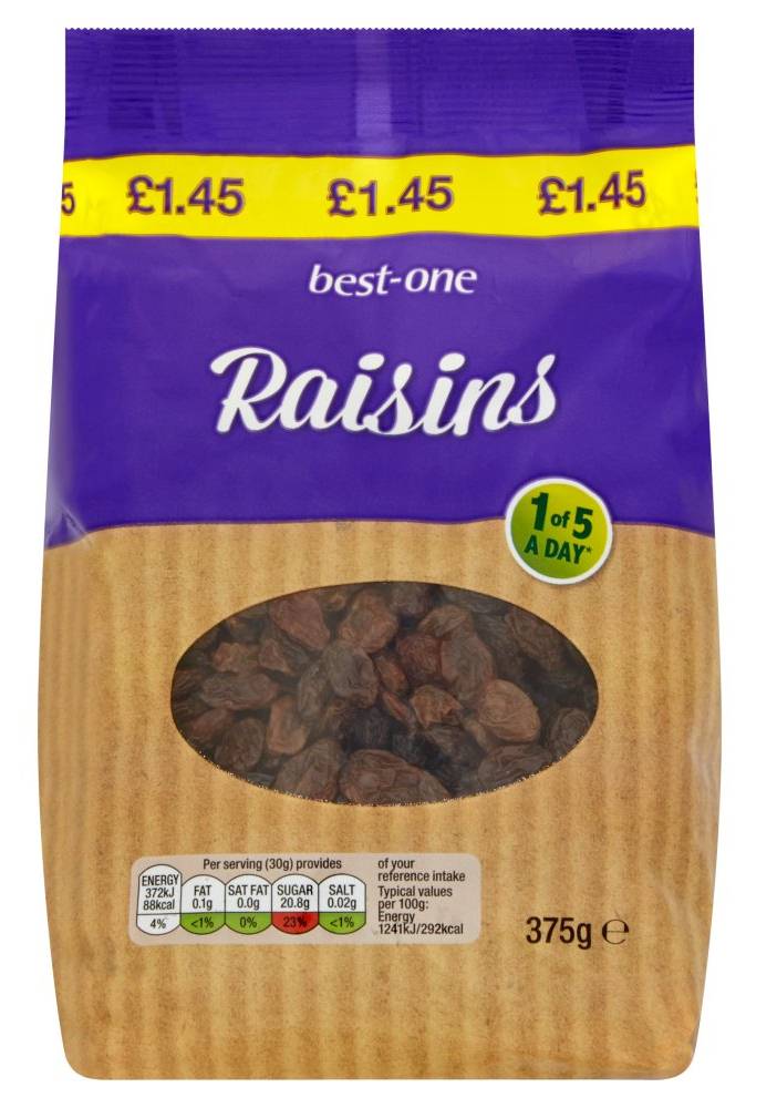 Best-One Raisins 375 g
