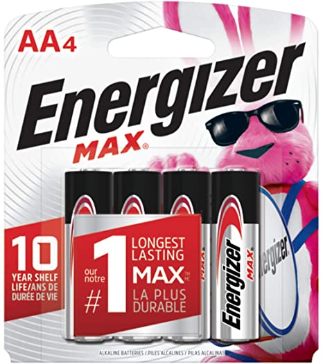 Energizer Max Battery AA x4 (Malaysia)