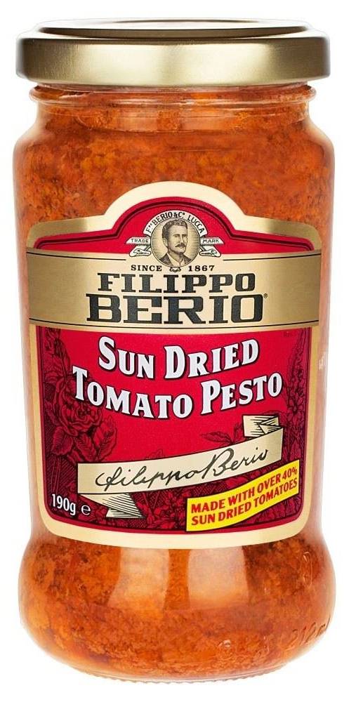 Filippo Berio Sun Dried Tomato Pesto 190 g