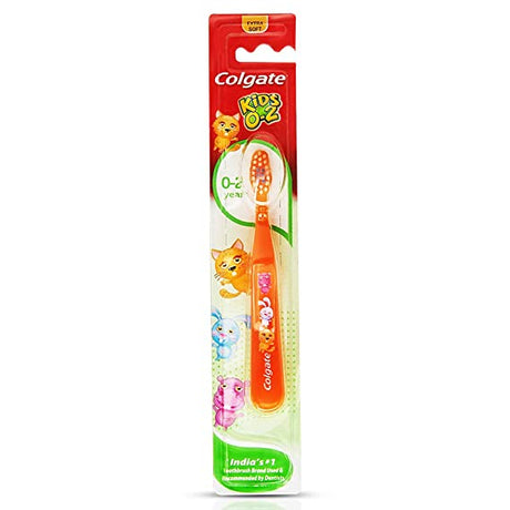 Colgate Toothbrush 0-2 Years Extra Soft x2