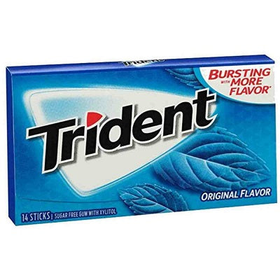 Trident Twist Sugar Free Chewing Gum Original x14