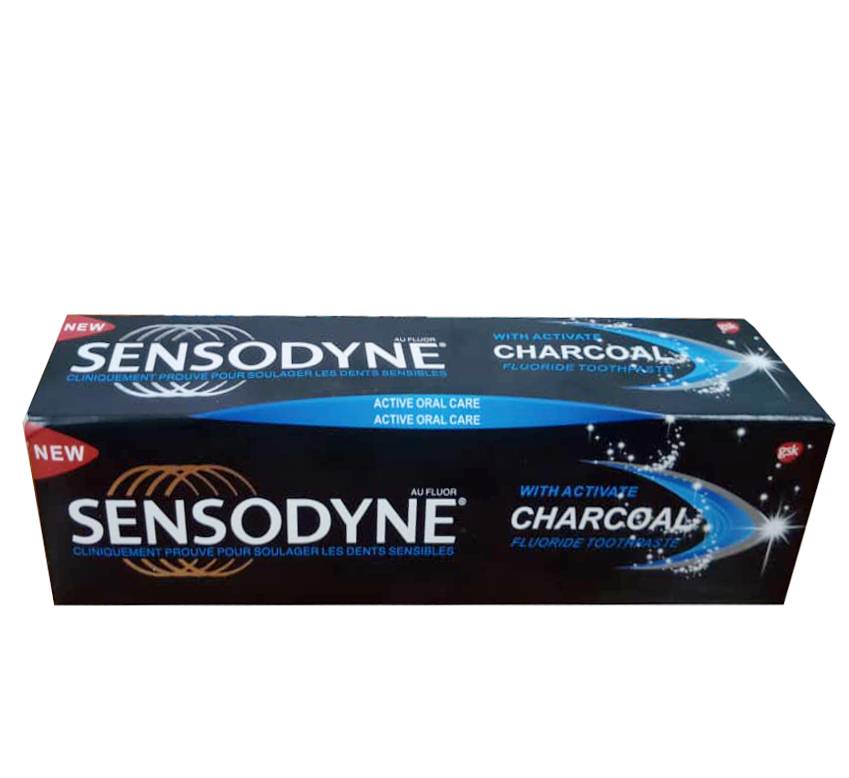 Sensodyne With Activate Charcoal Fluoride Toothpaste 75 ml