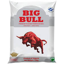 Big Bull Parboiled Rice 750 g