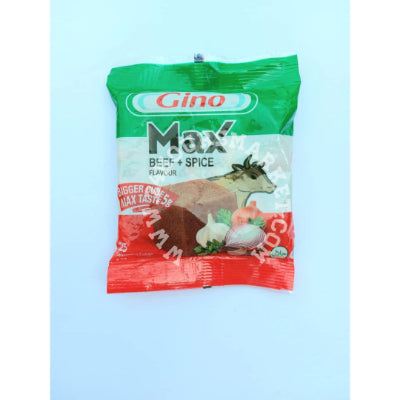 Gino Max Beef + Spice Flavour Seasoning Cubes 6 g x25