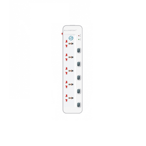 Ellington 5 Way Surge Protector With Light