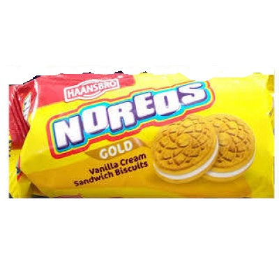 Haansbro Noreos Gold Vanilla Cream Biscuits 56 g