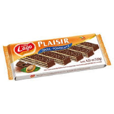 Lago Plaisir Dark Choco Wafer 38 g