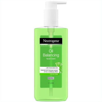 Neutrogena Oil Balancing Facial Wash With Lime & Aloe For Oily Skin 200 ml