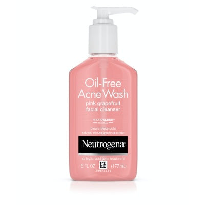 Neutrogena Oil-Free Acne Wash Pink Grapefruit Facial Cleanser 269 ml