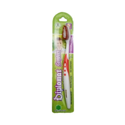 Diplomat Toothbrush - Hard Comfort