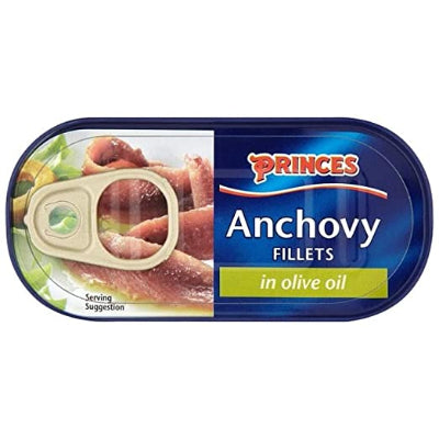 Princes Anchovy Fillets In Olive Oil 50 g x12