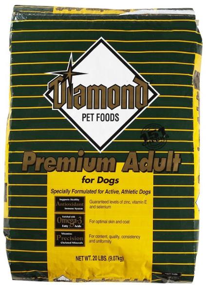 Diamond premium dog food best sale