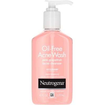 Neutrogena Oil-Free Acne Pink Grapefruit Facial Cleanser 177 ml